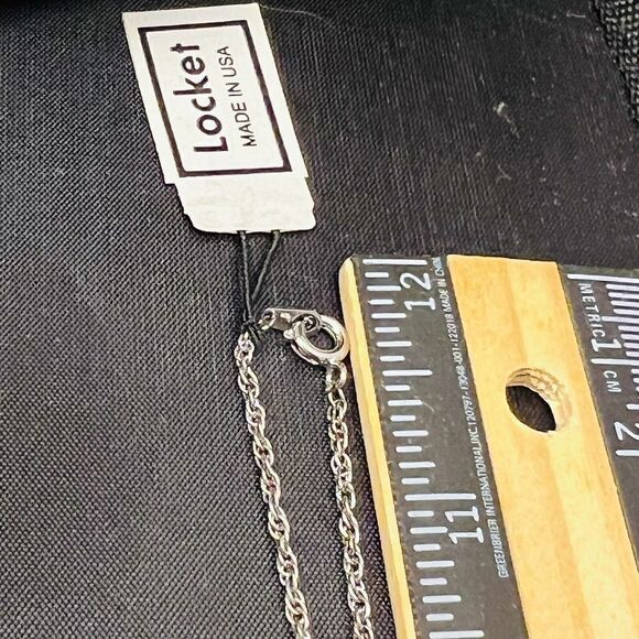 Vintage Prayer Wish Locket Silver Gold Cross Filigree Christian Made in USA - Picture 11 of 14